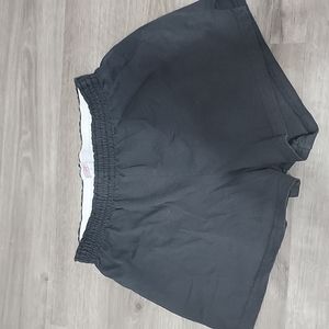 Black lounge shorts